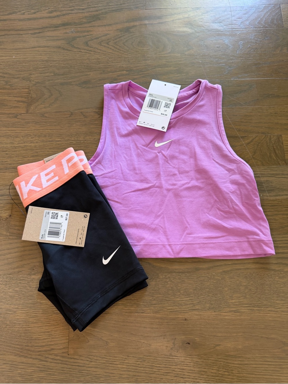 NWT Nike Girls Set size XS